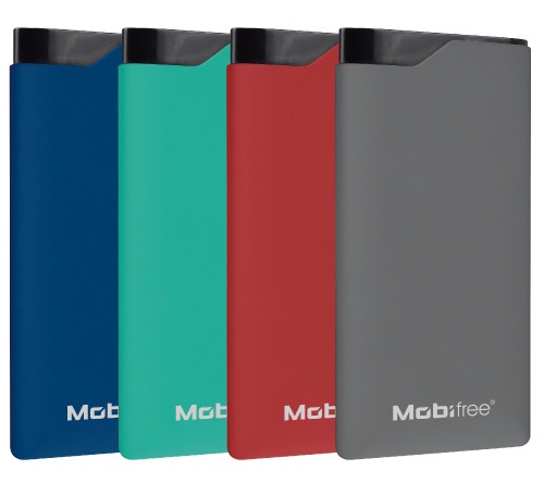 Cargador portátil Mobifree Power Bank 10000 mAh - Gris, Varios, 1