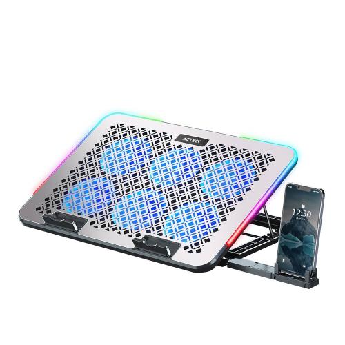 Base Enfriadora para Laptop FROOST RAW BE630 Acteck Advanced Series Base Enfriadora para Laptop 15.6 Pulgadas - 6 Ventiladores