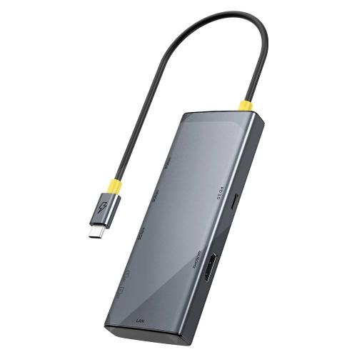 Hub USB 7 en 1 Nexus Dock PRO HN920 ACTECK  HUB  7 en 1 - 1 Puerto HDMI 4K/60Hz, 2 Puertos USB-A 3.2 5Gbps