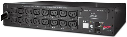 Unidad PDU para rack con conmutación - 2 U, 30 A, 208 V, (16) C13