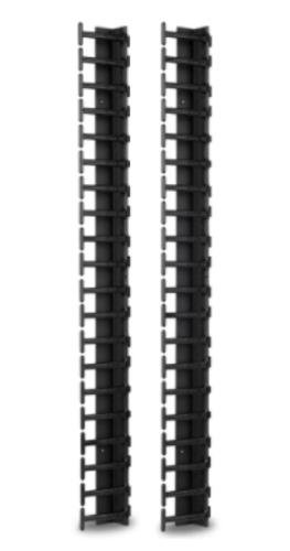 Organizador Vertical de cables APC AR7721 - Negro, 2, 18 kg, 45 mm