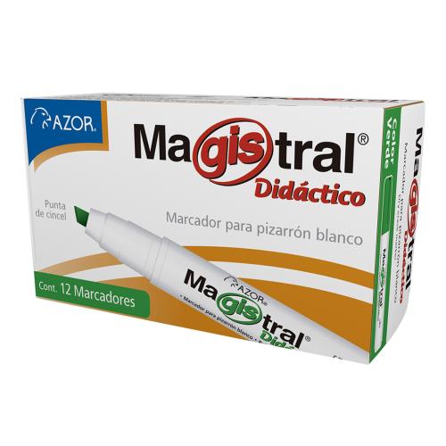 Marcador Magistral Azor 8350VE paquete de 12 piezas - Verde