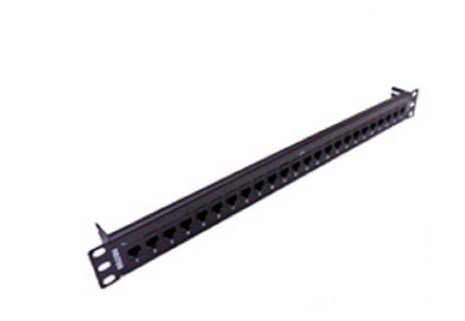 Panel de conexiones BELDEN - Acero, Negro, 48, 26 cm, Acero