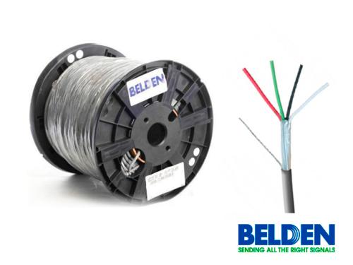 Cable para seguridad y sonido BELDEN 5501UE - 305 m, Gris, Interior, 100  Cobre