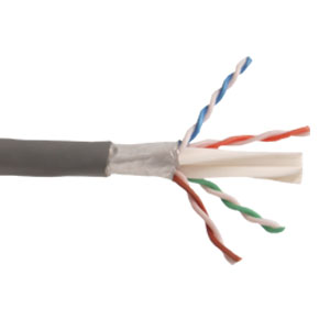 Bobina de Cable UTP CAT6A BELDEN 10GXS12 0081000 - 305 m, Gris, Interior, 100  Cobre