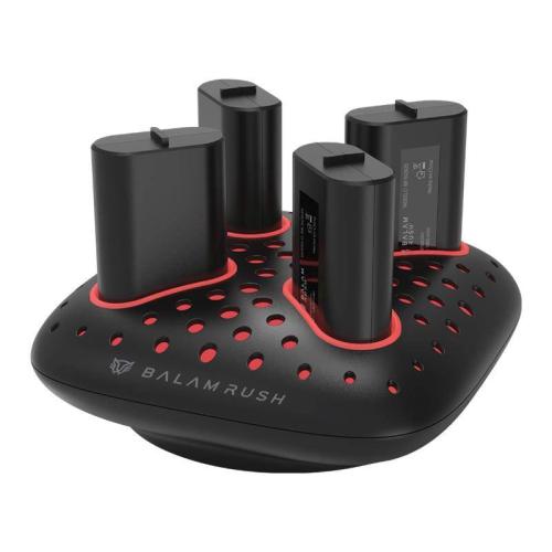 Base Cargadora de Baterías Chargecore Quad BC400 Balam Rush -