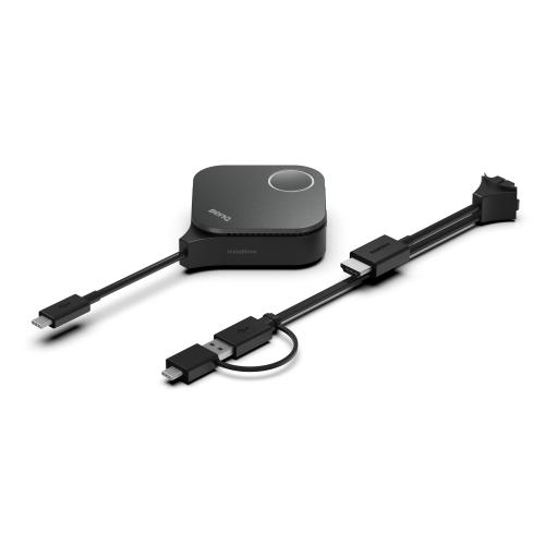 BOTON WDC15 BENQ EXTRA (1 PIEZA ) - USB-C   USB-A/HDMI, 15 METROS DE ALCANCE, SOPORTA 4K