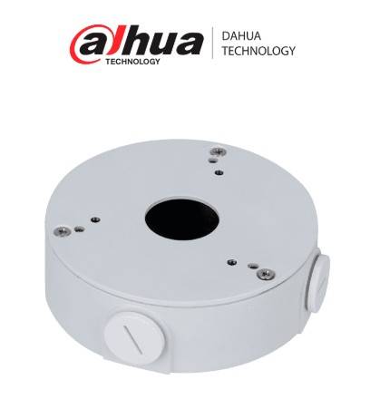 DAHUA PFA13G - Caja de Conexiones Metálica/ Compatible con Domo y Bala/ HAC-HDW1200/1230/1500/1220SL - IPC-T1B20/40/ IPC-T1B20-L / HAC-HDW18 HAC-HDW120