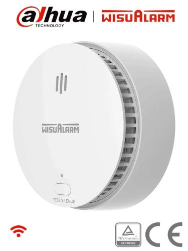 DAHUA  HY-SA2FA - Detector Inteligente de Humo WiFi 2.4 GHz -