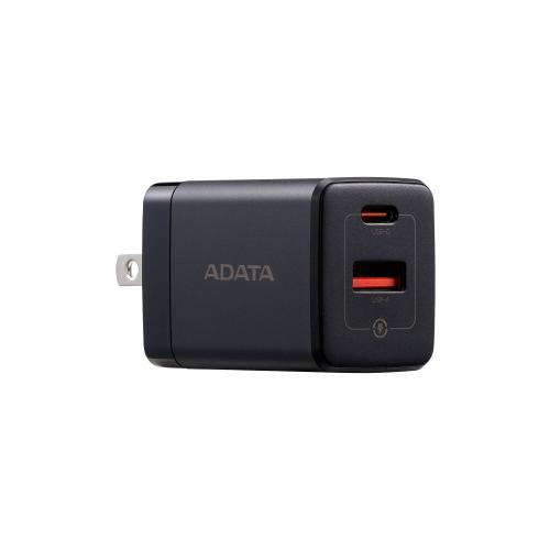 Cargador de pared ADATA - 35W, Admite los estándares de carga rápida PD3.0 y QC 3.0 . Color NEGRO, CHARGERU-0352-QCPDBK