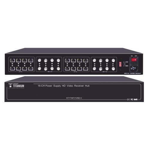 TRANSCEPTOR EPCOM 4K 1*Receptor Activo 16 Canales -