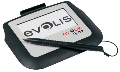 Digitalizador de Firm EVOLIS SIG100 - Negro, Color blanco, LCD, Si, Windows, Linux y SDK