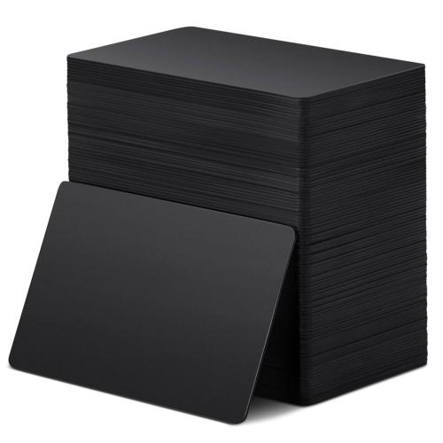 TARJETA PVC NEGRO PAQ/500 IDM-PVCB30M -