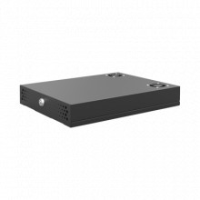 Gabinete Metálico GABVID4R3 para DVR/NVR con Chapa y llave. -