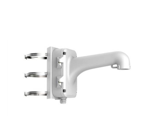 Montaje de Poste para Domos Hikvision / Color Blanco / Uso en Exterior -