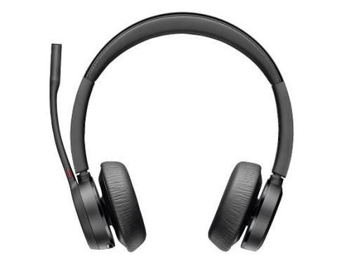 HP Poly Voyager 4320 (77Y98AA). Auriculares  inalámbricos biaurales con tecnología Bluetooth 5.2. USB-A + Dongle BT700 - Cancelación de ruido, Carga rapida.