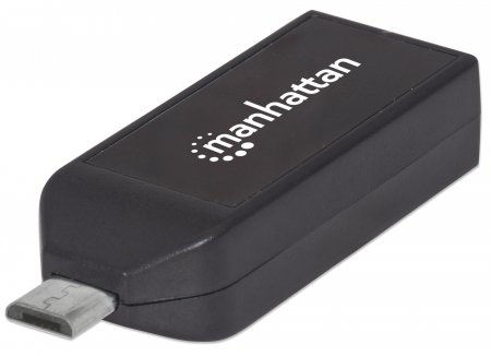 Lector de memoria MANHATTAN 406222 - USB/Micro-USB, 480 Mbit/s, ABS sintéticos