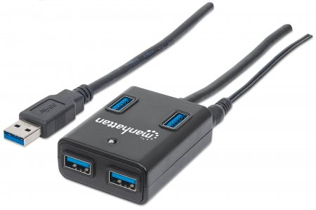 162302 Hub USB 3.0 de Supervelocidad incluyte fuente AC. -