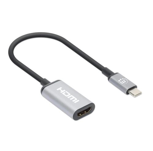 153706 Adaptador USB-C a HDMI 4K 60Hz - Conecta fácilmente un dispositivo USB-C a una pantalla HDMI.