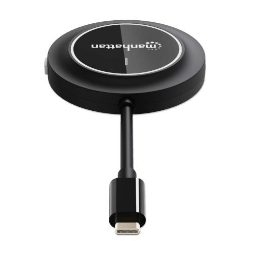 Transmisor USB-C inalámbrico HDMI (208437) MANHATTAN complemento del Kit 208420. -