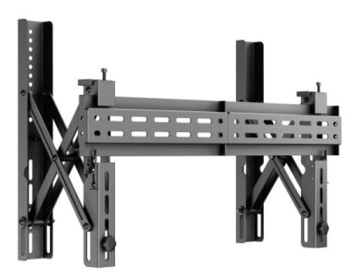 Soporte de TV para Videowall de 37 a 70 con sistema Pop-Out - para pared, 70 kg, 220 mm de extensión, sistema de bloqueo antirrobo, MANHATTAN 462655