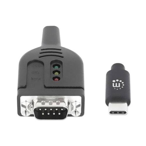 154499 CONVERTIDOR USB-C A SERIAL DB9 - 1M