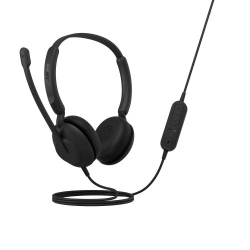 Jabra Evolve 10 Stereo con Conexión USB A - Cancelación Activa/Pasiva de Ruido con Indicador de Ocupado (2699-820-109)