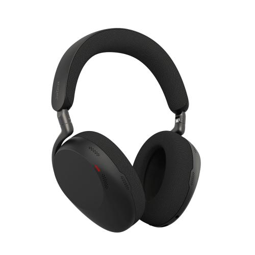 Jabra Evolve3 85 inalámbrico con dongle USB-A y base de carga - certificado para Teams, ANC y audio premium híbrido