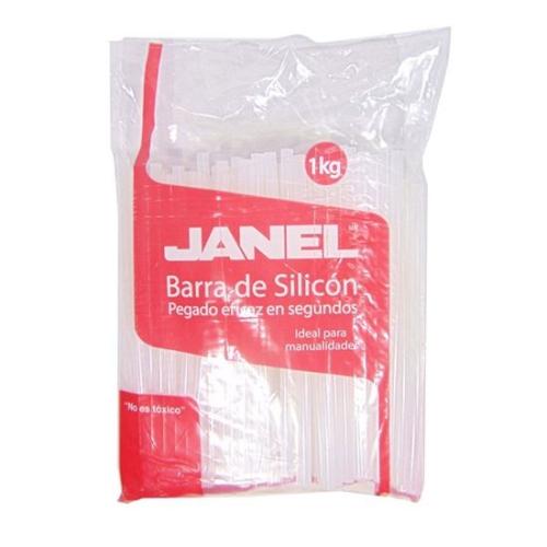 Barra JANEL Silicón Delgado 7.4 X 20 CMS C/1 KILO   Código: BAS7420101 -