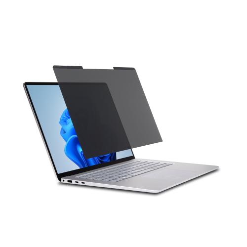 Filtro de privacidad magnético KENSINGTON para Surface Laptop de 13 - 8 Pulgadas, K58363WW, color negro, reversible MATE/ BRILLANTE