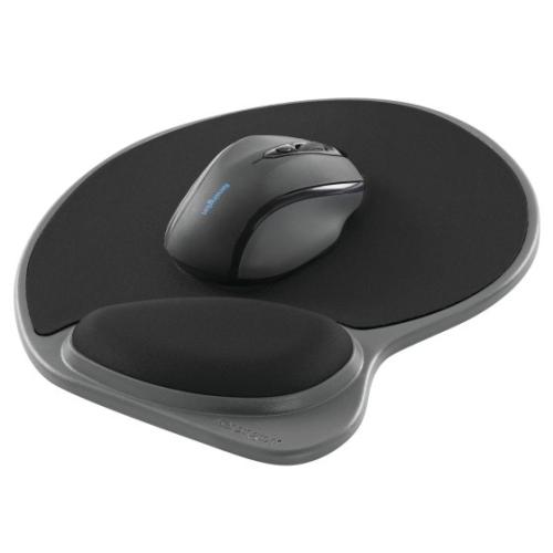 Mousepad con descansa Muñecas de Gel  KENSINGTON P8691 - Negro, Monótono