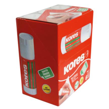 Lápiz Adhesivo Korex 124029  de 40Gr paquete con 6 piezas -