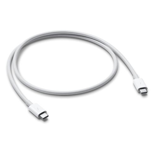 Thunderbolt 3 (USB‑C) Cable (0.8 m) APPLE MQ4H2AM/A - Color blanco, Apple, 0.8 m, Cable Thunderbolt 3