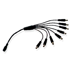 Distribuidor Pulpo 1 a 8 Canales ENSON ENS-DC18 - Negro