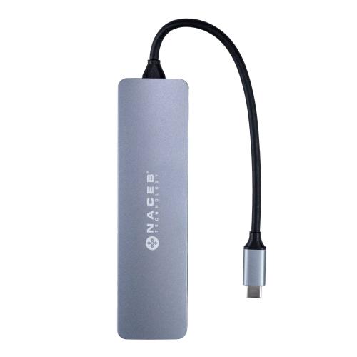 Adaptador Hub Tipo C Naceb 7 EN 1 NA-0127nnnn -