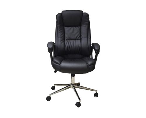 Silla Ejecutiva Naceb Technology Negro NA-0930N - Ejecutiva, Asiento acolchado, Negro, Vinipiel