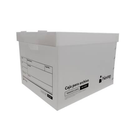 Caja de Archivo Nextep Plástica NE-059C  Economica Tam Carta con 12 piezas -