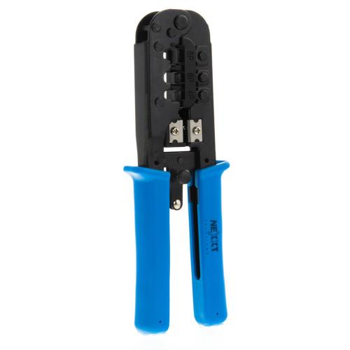 Tenaza Modular - Prensa Terminal Pro-3 (RJ45, 6P6C/RJ12, 6P4C/RJ11, 6P2C, 4P4C, 4P2C) PTKCTR3RTST3S