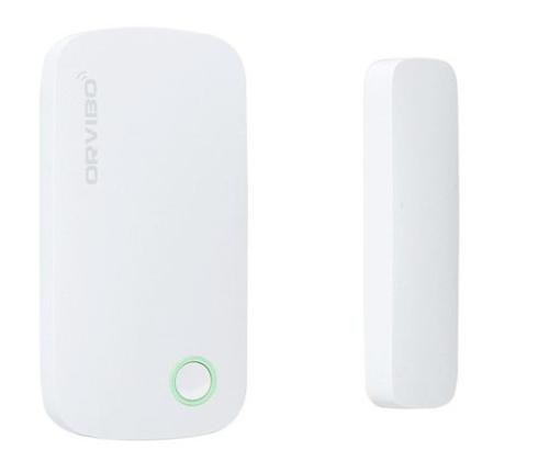 Sensor de Puerta/Ventana Orvibo SM10ZW-1VO - Color blanco, Acrilonitrilo butadieno estireno (ABS), Policarbonato, Inalámbrico, 2400, CR2032