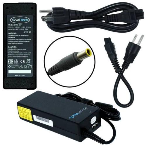 Cargador / Adaptador para Laptop OVALTECH OTAC-E57 de 90W 20V-4.5A (7.7*5.5) -