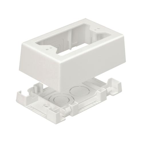 Caja Aparente PANDUIT JBX3510WH-A - Color blanco, PVC