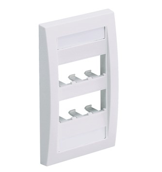 Placa Ejecutiva PANDUIT CFPE6IW - Color blanco