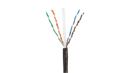 Cable de cobre PANDUIT PUO6C04BL-CEG - 305m, Negro, Exterior, Cat6
