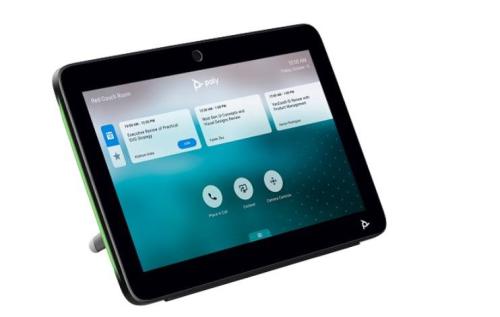 HP POLY Controlador tactil TC10 - negro, compatible con Teams y Zoom