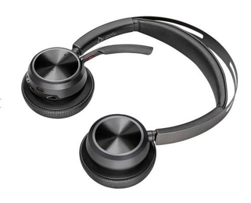 HP Poly Voyager Focus 2 - Bluetooth para moviles y computadora, con cable USB-C/A