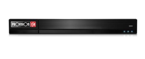 Decodificador de video con 4 salidas para monitor - transmisión de hasta 144 cámaras, Alarma(8-IN/OUT), audio (4xRCA), 2xGigabit, 1U