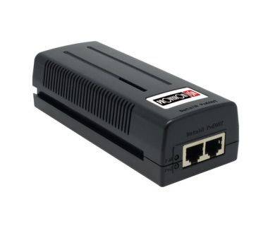 Inyector PoE - 1 canal 60W, Ethernet, distancia máxima de 100 metros