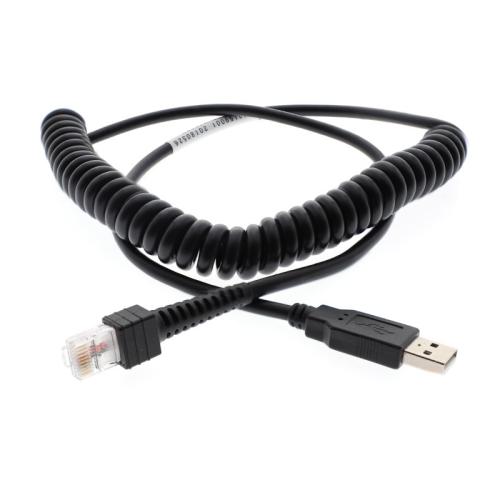 QIAN CABLE DE EXTENSION DE A/RJ50 USB - 2.40 MT, PARA PUNTO DE VENTA MOD. QCU18001