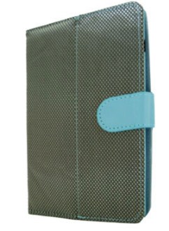Funda para tableta BROBOTIX 910189 - 7 pulgadas, Gris, Vinipiel, Universal