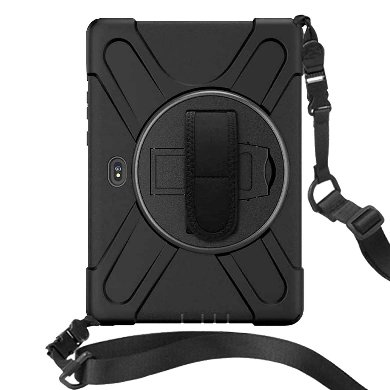 FUNDA PROTECTOR C/CORREA - USO RUDO, GIRO 360º, P/SAMSUNG GALAXY ACTIVE PRO 10.1, C/MICA, T540/545/547/T630/T636 ACTIVE4 PRO, BROBOTIX 6005163